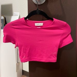 Aritzia Babaton Contour crop top